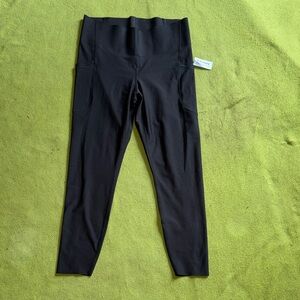 Black High-Waisted Leggings